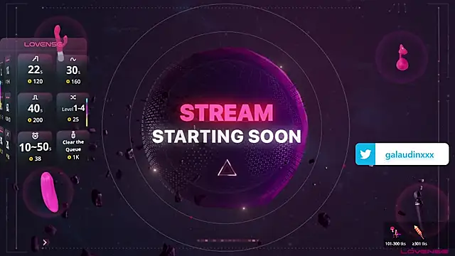 galaudin 3x  online show from 11, 11, 2025