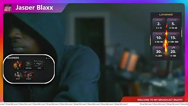 JasperBlaxx online show from 30, 11, 2025