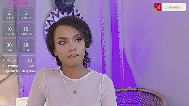 Nahomi King online show from 25, 1, 2025