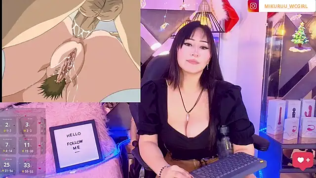 mikuru hara online show from 25, 12, 2024