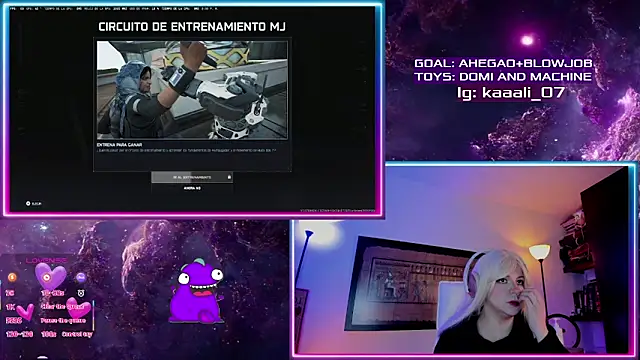 Irinaa Scarlett online show from 6, 3, 2026