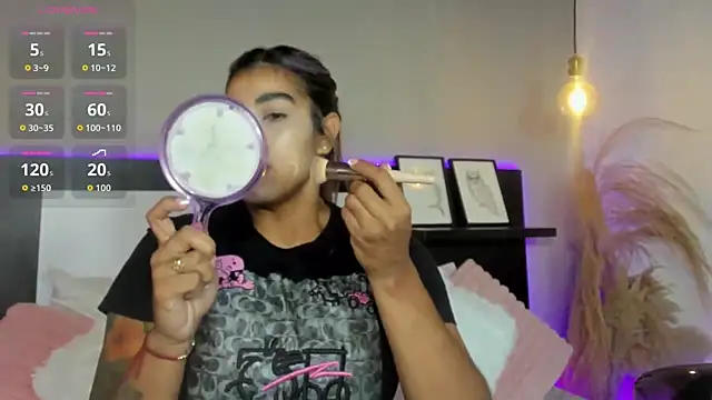 SaraaJhonsonn online show from 15, 3, 2026