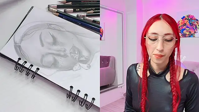 Vermelha Gremory  online show from 9, 1, 2025