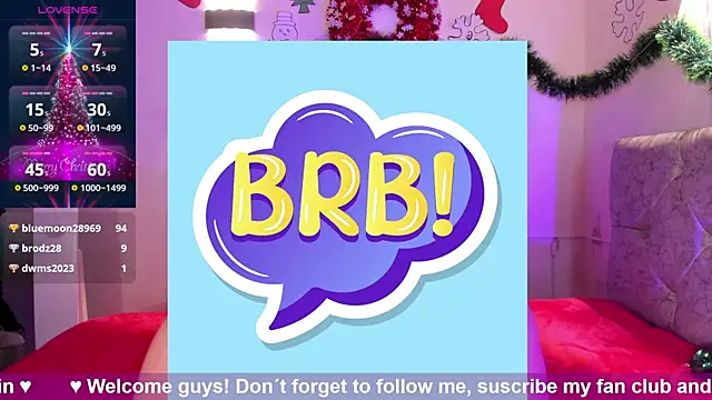 brandy sweet  online show from 27, 12, 2024