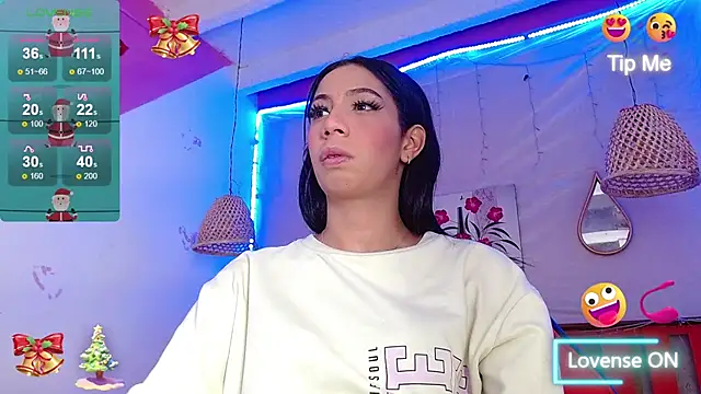 Snapshot of Lina10 chatting on 23, 12, 2024 Lina10 online show from 23, 12, 2024