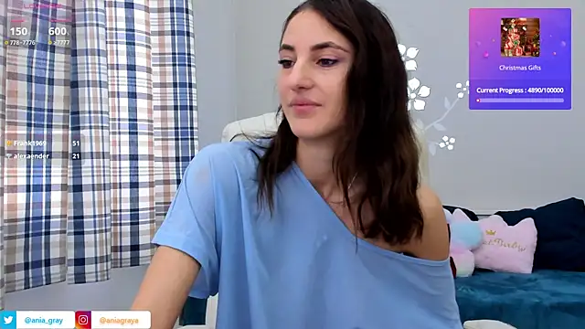 Snapshot of AniaGray chatting on 10, 12, 2024 AniaGray online show from 10, 12, 2024