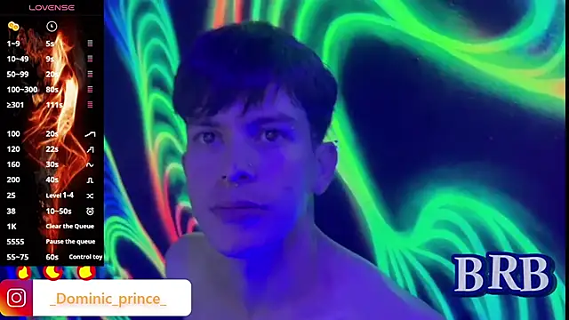 Snapshot of DominicPrince chatting on 7, 10, 2025 DominicPrince online show from 7, 10, 2025