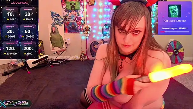 BabyZelda online show from 18, 2, 2025