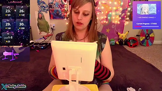 BabyZelda online show from 20, 2, 2025