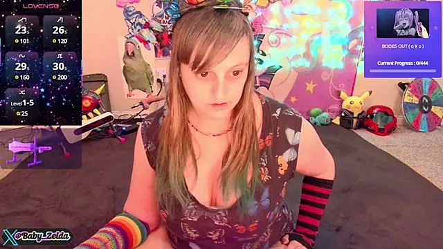 BabyZelda online show from 23, 2, 2025