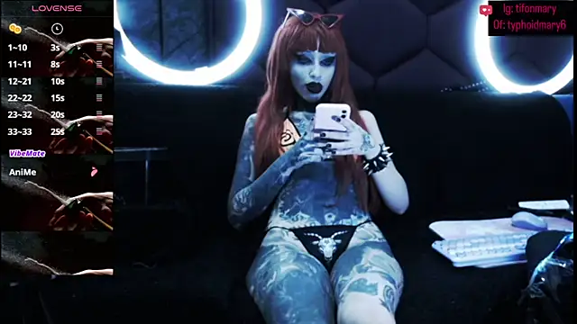 Snapshot of TyphoidMary chatting on 17, 9, 2025 TyphoidMary online show from 17, 9, 2025