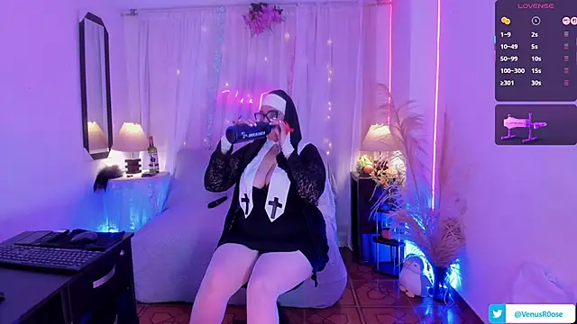 Venus R0se online show from 22, 3, 2026