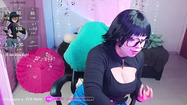 MilkyXSakura online show from 11, 10, 2025