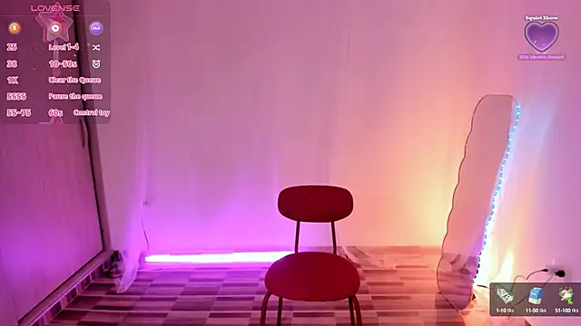 CoralineKam1 online show from 12, 1, 2025