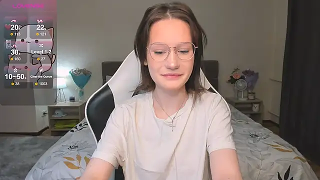 Snapshot of DearLia chatting on 23, 2, 2025 DearLia online show from 23, 2, 2025