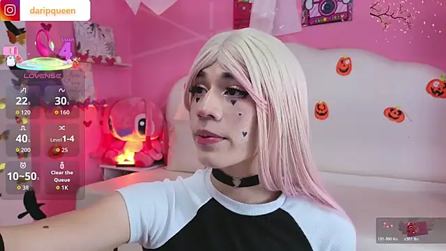 DaripQueen online show from 22, 10, 2025