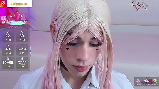 DaripQueen online show from 6, 11, 2025