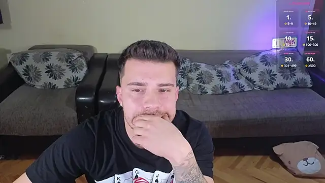 Snapshot of JohnnyStepBro chatting on 10, 12, 2024 JohnnyStepBro online show from 10, 12, 2024