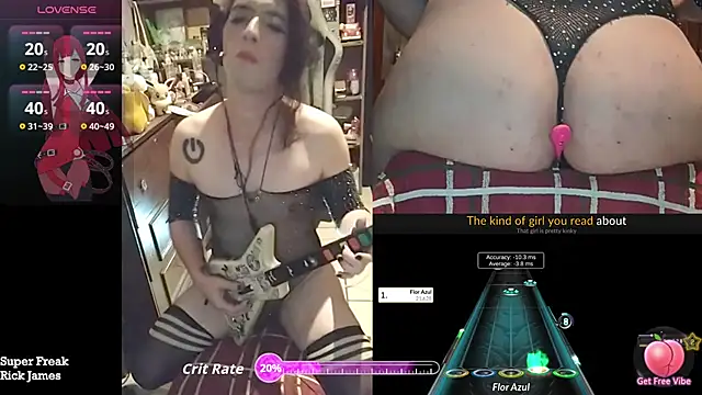 SissyFlorAzul online show from 22, 3, 2026
