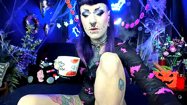 Purple Coffin666 online show from 11, 10, 2025
