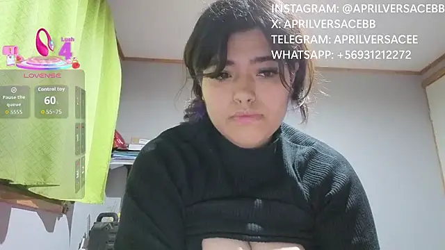 Snapshot of missaaprilv chatting on 22, 9, 2025 missaaprilv online show from 22, 9, 2025