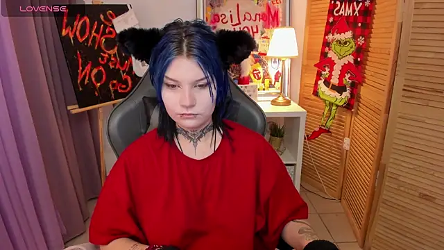 Snapshot of mekurisu chatting on 22, 12, 2024 mekurisu online show from 22, 12, 2024
