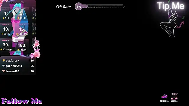 LucyWilow online show from 26, 1, 2025