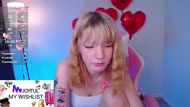 Linablueeyed online show from 11, 3, 2025