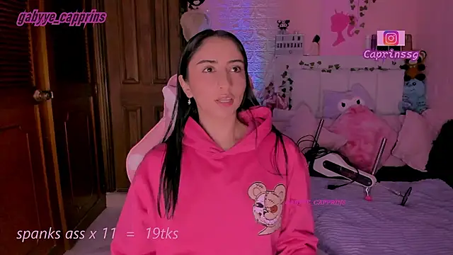 gabyye capprins online show from 2, 2, 2026