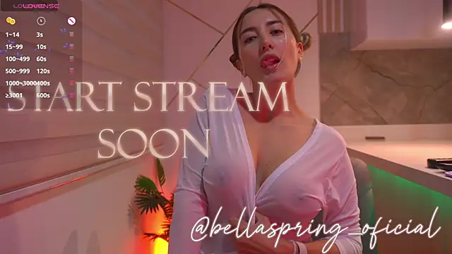 b3llaspringg online show from 15, 3, 2026