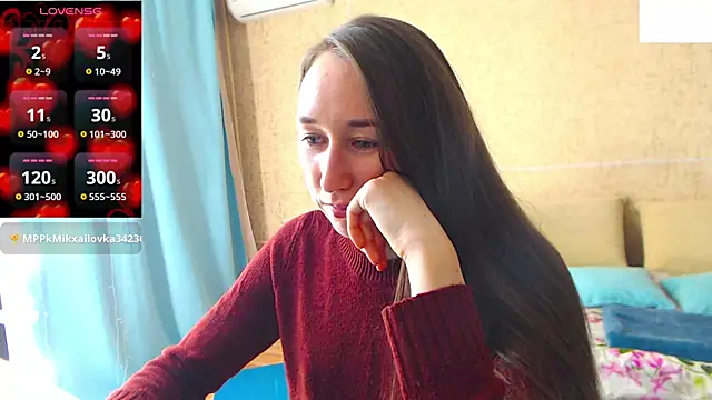 Snapshot of --Model--2 chatting on 23, 2, 2025 --Model--2 online show from 23, 2, 2025