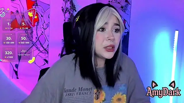  AmyDark online show from 9, 4, 2026