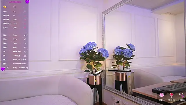 Snapshot of elasummer chatting on 3, 3, 2025 elasummer online show from 3, 3, 2025