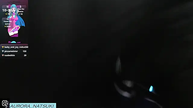 Aurora Natsuki online show from 19, 1, 2025