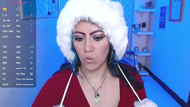 scarleth blue online show from 13, 2, 2025