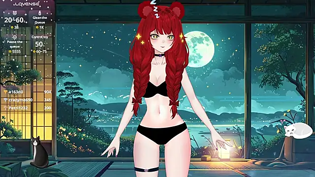 lonely-flower21 online show from 2, 3, 2025