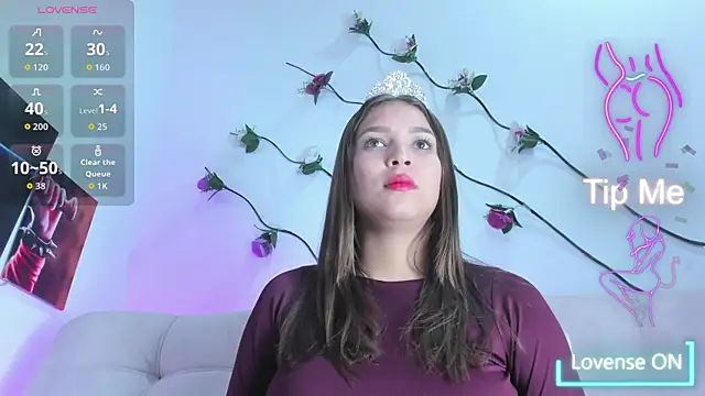 HaleyAmaya online show from 22, 12, 2025