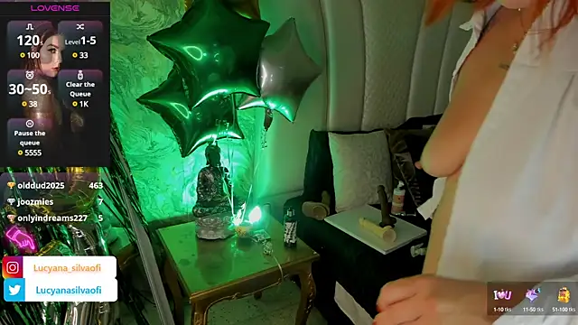 Snapshot of LucyanaSilva chatting on 17, 3, 2025 LucyanaSilva online show from 17, 3, 2025