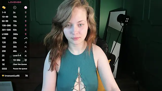 DarkErica online show from 31, 3, 2026