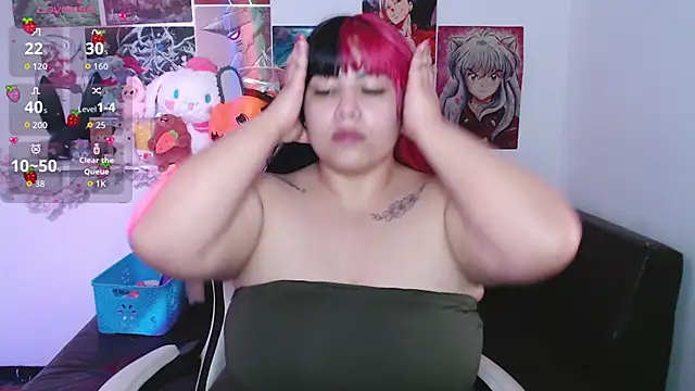 Snapshot of Pinky-Flower chatting on 9, 11, 2025 Pinky-Flower online show from 9, 11, 2025