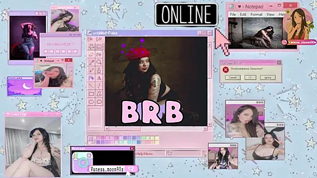 vanesa moon   online show from 10, 10, 2025