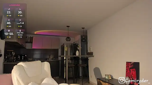 CamiRyder online show from 1, 3, 2026