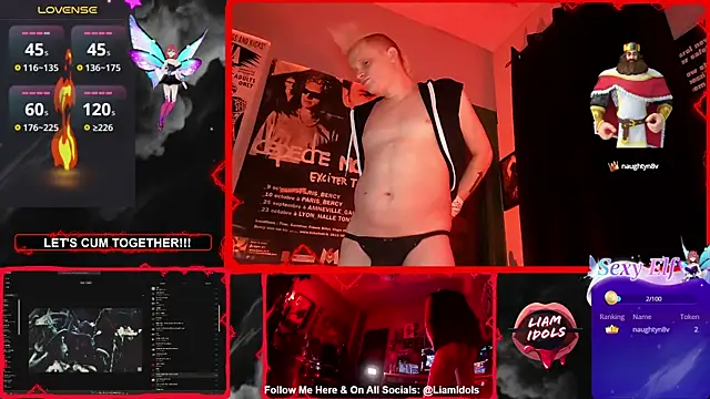 Snapshot of LiamIdols chatting on 17, 1, 2025 LiamIdols online show from 17, 1, 2025