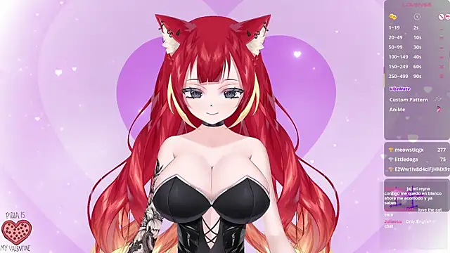 Snapshot of LewdKira_VT chatting on 10, 2, 2025 LewdKira VT online show from 10, 2, 2025