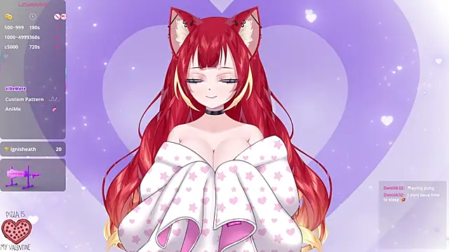Snapshot of LewdKira_VT chatting on 11, 2, 2025 LewdKira VT online show from 11, 2, 2025