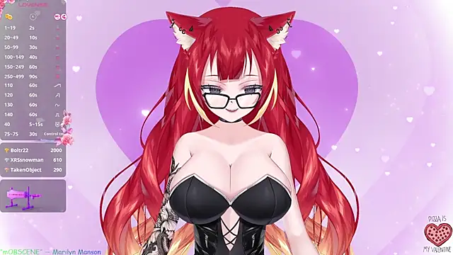 Snapshot of LewdKira_VT chatting on 12, 2, 2025 LewdKira VT online show from 12, 2, 2025