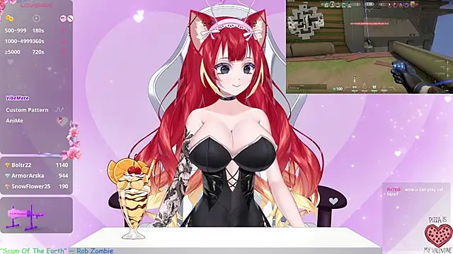 Snapshot of LewdKira_VT chatting on 12, 2, 2025 LewdKira VT online show from 12, 2, 2025