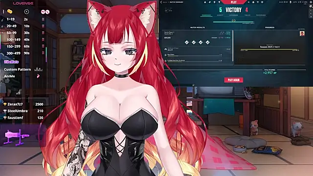 Snapshot of LewdKira_VT chatting on 26, 2, 2025 LewdKira VT online show from 26, 2, 2025