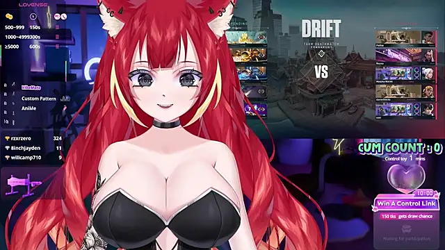 Snapshot of LewdKira_VT chatting on 2, 3, 2025 LewdKira VT online show from 2, 3, 2025
