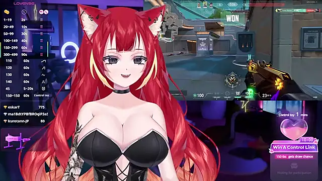 Snapshot of LewdKira_VT chatting on 3, 3, 2025 LewdKira VT online show from 3, 3, 2025
